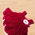 Crochet Red Baby Dress