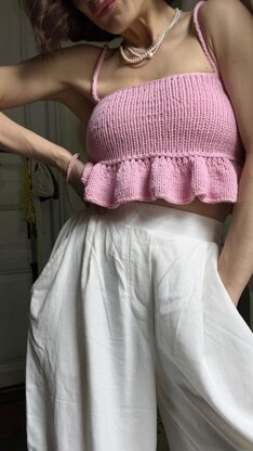 SUMMER RUFFLE TOP