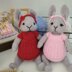 Bunny knitting pattern. Tia The Little Bunny