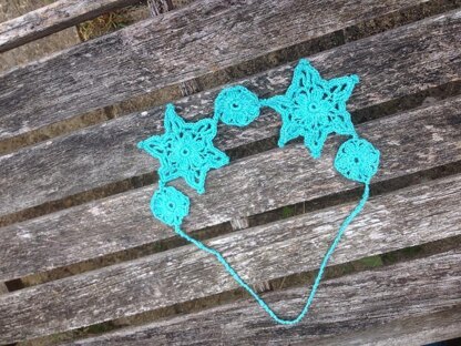 Flowers & Stars Necklace & Earring