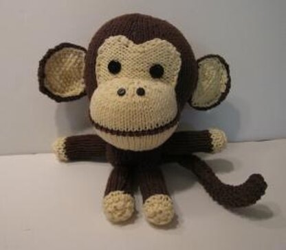 Knitkinz Brown Monkey