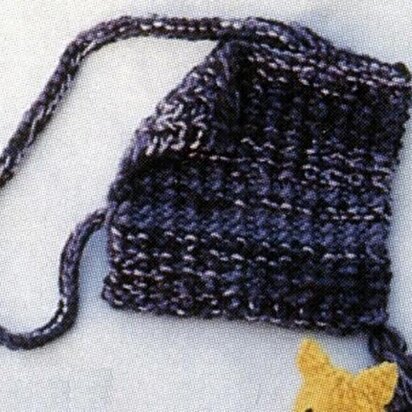 Child's Pixie Purse - knitting pattern