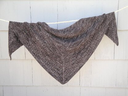 Espresso Shawl