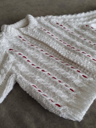 Mock Cable Cardigan