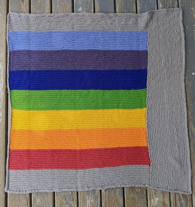 Striped Baby Blanket