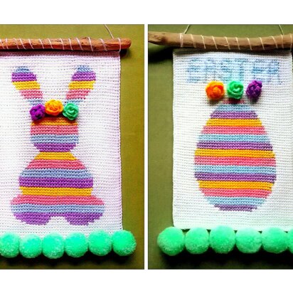 Easter Bunny And Egg Decor