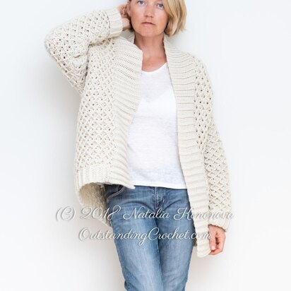 Diamond Cable Cardigan