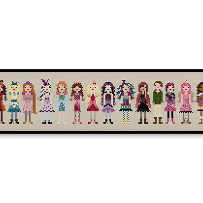 Ever After High - PDF Cross Stitch Pattern