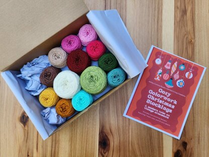 Cozy Colorwork Christmas Stockings