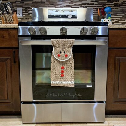 Gingerbread Man Kitchen Towel