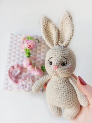 Amigurumi bunny toy