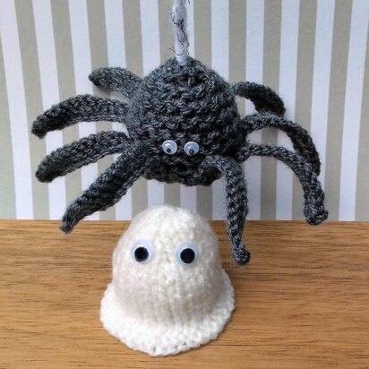 Dangling Spider & Ghostly Ferrero Rocher Covers