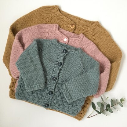 Bubble Stitch Cardigan