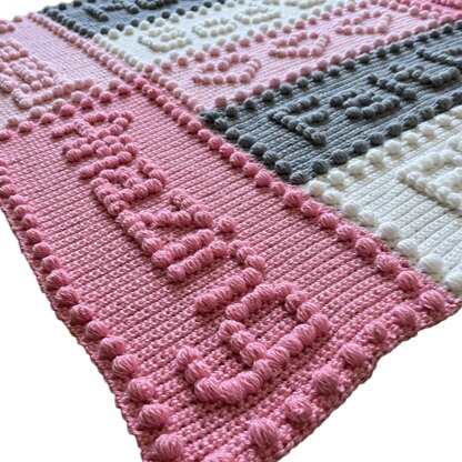 Faith Motifs Baby Blanket