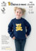 Children in Need Pudsey Bear Jacket and Cardigan Knitted in King Cole Big Value DK - 1003