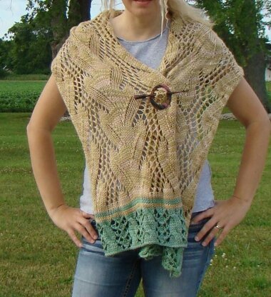 Golden Springs Shawl