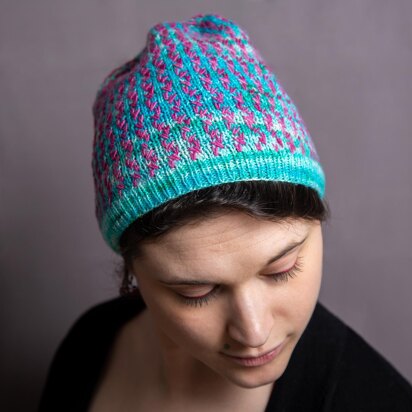 Mystery Date Hat - knitting pattern