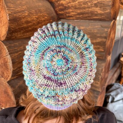 Two Sisters Hat - knitting pattern