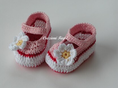 Baby Shoes Daisy