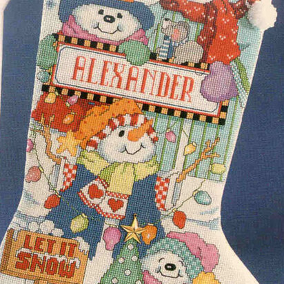 Let's Pretend Stocking - Cross Stitch Pattern