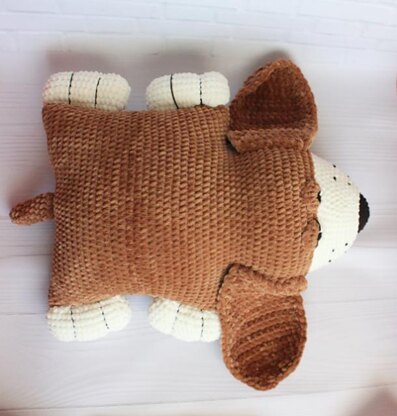 Toy LOUNGER dog / plush pillow