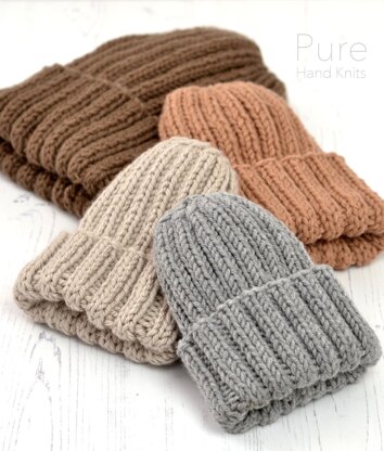 Mikki CHUNKY Simple Rib Hat