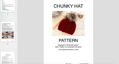 Easy Chunky Beanie