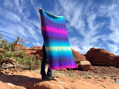 Let It Fly Mandala Blanket