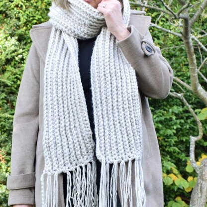 Easy Crochet Pattern | The GEOFFREY Scarf