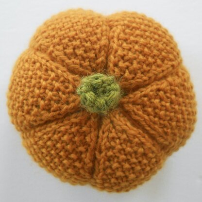 Seed Stitch Pumpkin