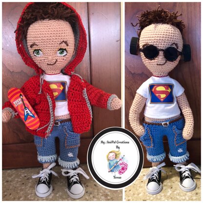 Oliver the Skateboarder doll