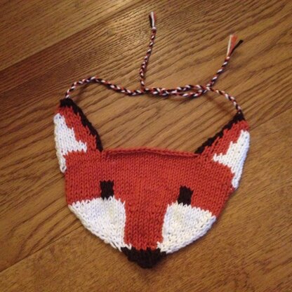 Fox Face Baby Bib