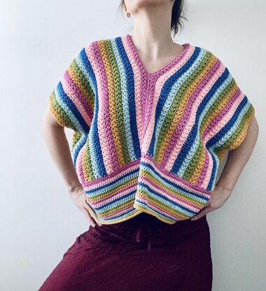 Summer Rainbow Top