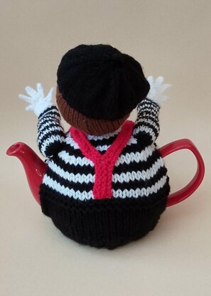 Mime Artist Tea Cosy