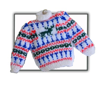 Miniature Stag Fairisle Jumper