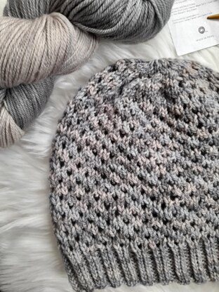 Moonlight Waterfall Hat and Cowl