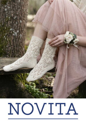 Lace Socks in Novita Nalle - Downloadable PDF