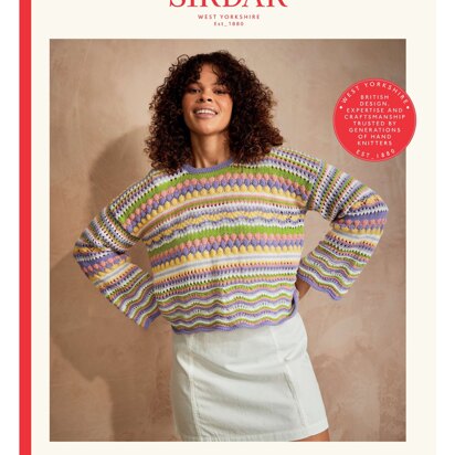 CityZen Cropped Sweater in Sirdar Stories DK - Downloadable PDF