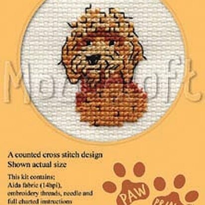 Complete kit with design, fabric, embroidery floss, needle and instructions. Kit contains: aida fabric (14hpi Zweigart), threads (DMC), needle and full, easy to follow instructions