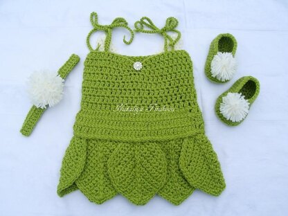 Tinker Bell Baby Dress Outfit