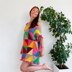 Scrap Yarn Granny Dress