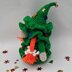 Crochet Christmas tree gnome