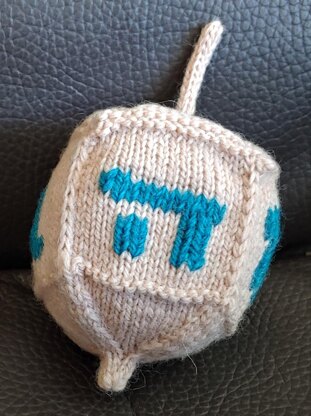 Dreidel Softie Ornament