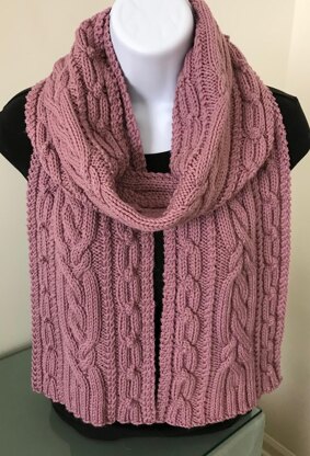 Camden Cabled Scarf