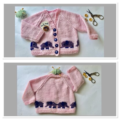 Elephants on Parade Cardigan