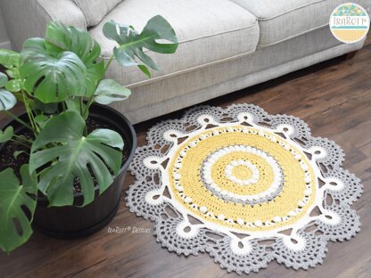 Retro Doily Rug