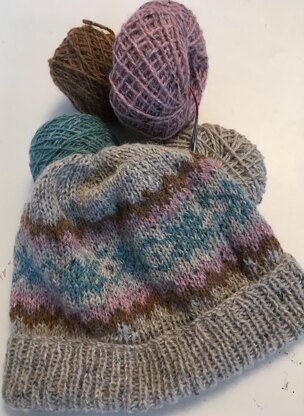 Diamond and Zig Zag Hat