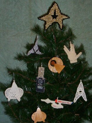 Star Trek TV Sciences Insignia Ornament C-009