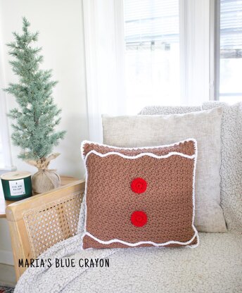 Gingerbread Pillow