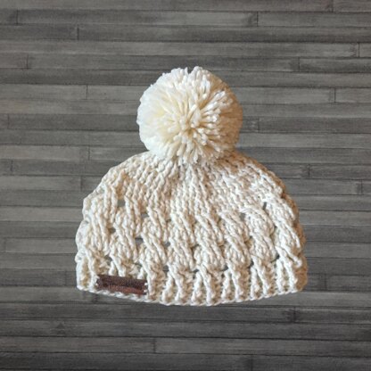 Caleb Cabled Baby Toddler and Kids Hat